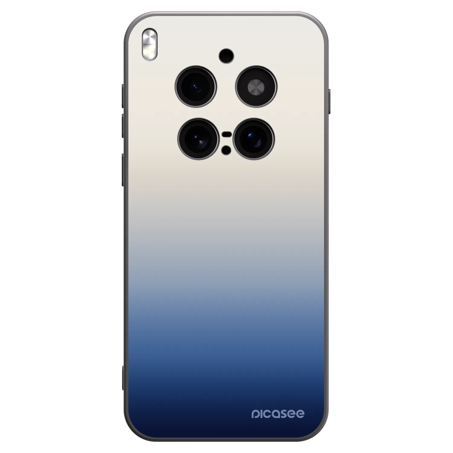 Picasee silikonski črni ovitek za Vivo X300 Pro - Gravity Fade