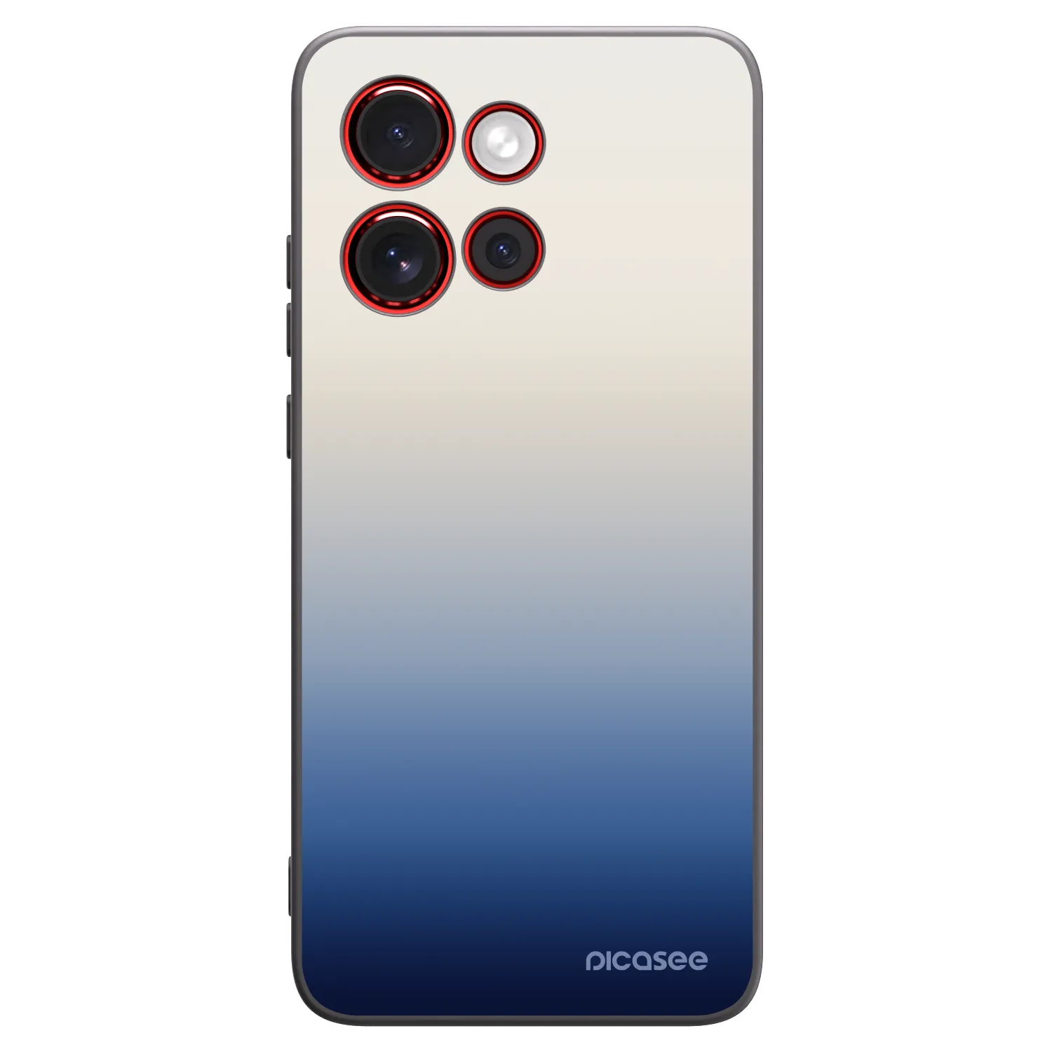Picasee silikonski črni ovitek za Motorola Edge 60 Neo 5G - Gravity Fade