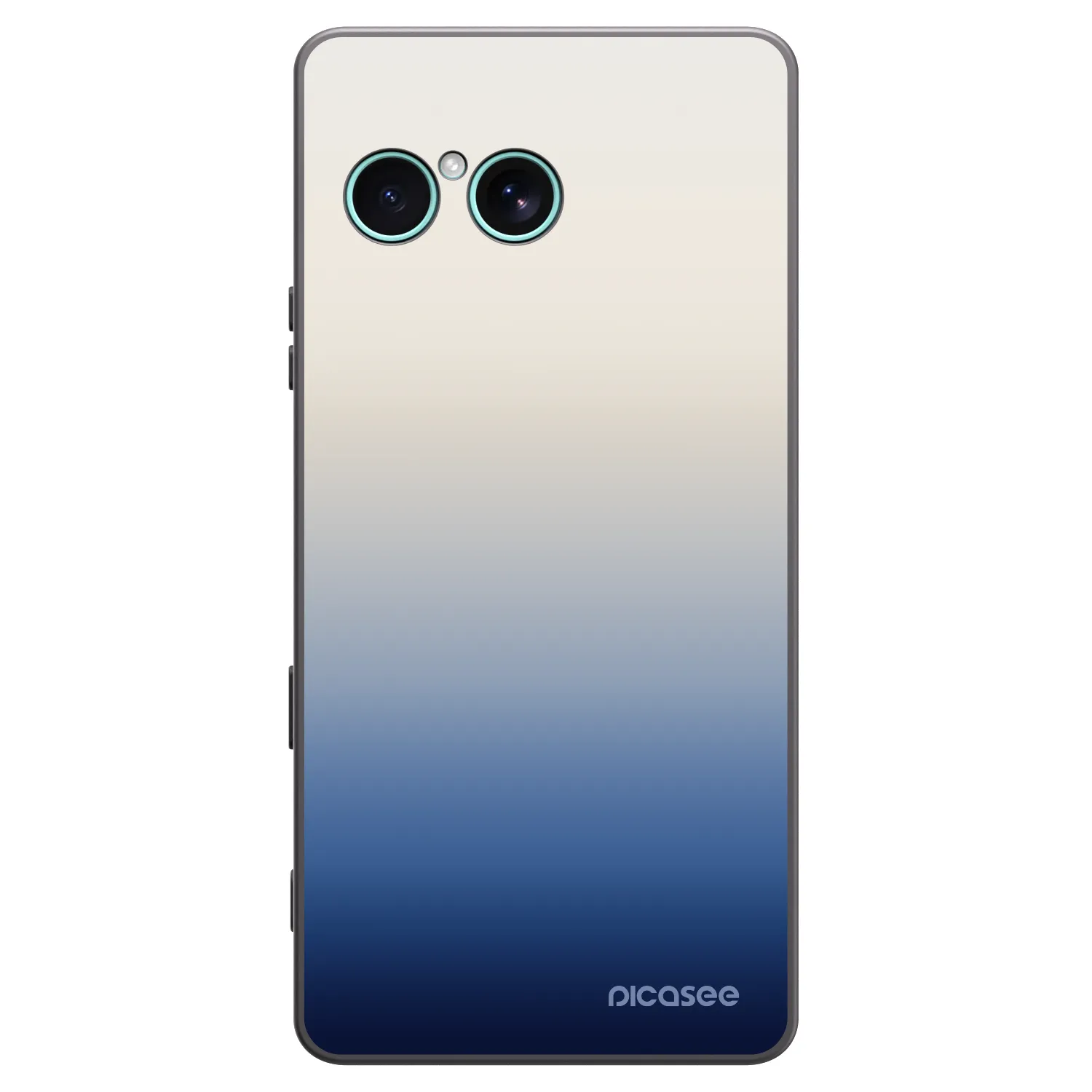 Picasee silikonski črni ovitek za Sony Xperia 10 VII - Gravity Fade
