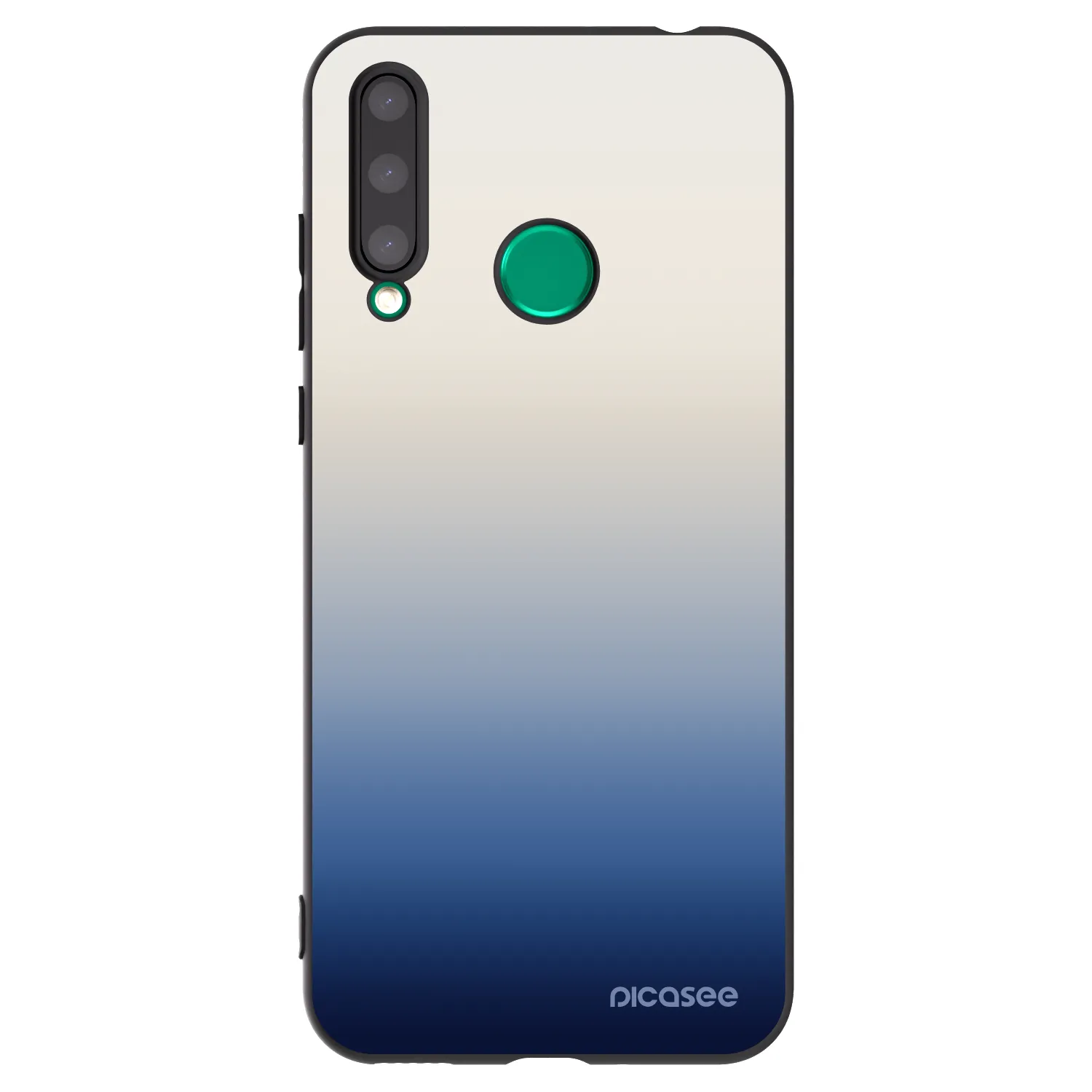 Picasee silikonski črni ovitek za Honor 20 Lite - Gravity Fade