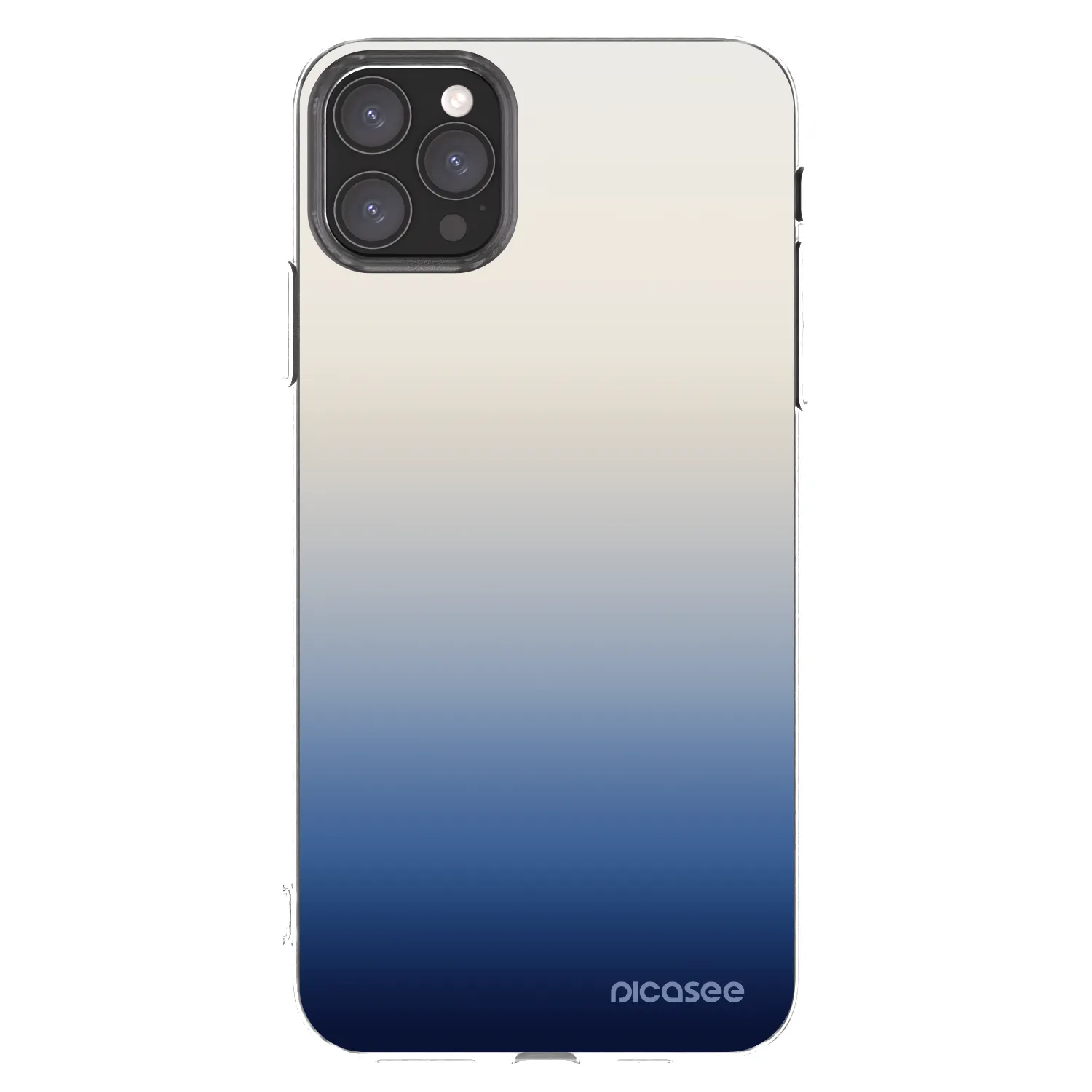 Picasee silikonski prozorni ovitek za Apple iPhone 11 Pro Max - Gravity Fade