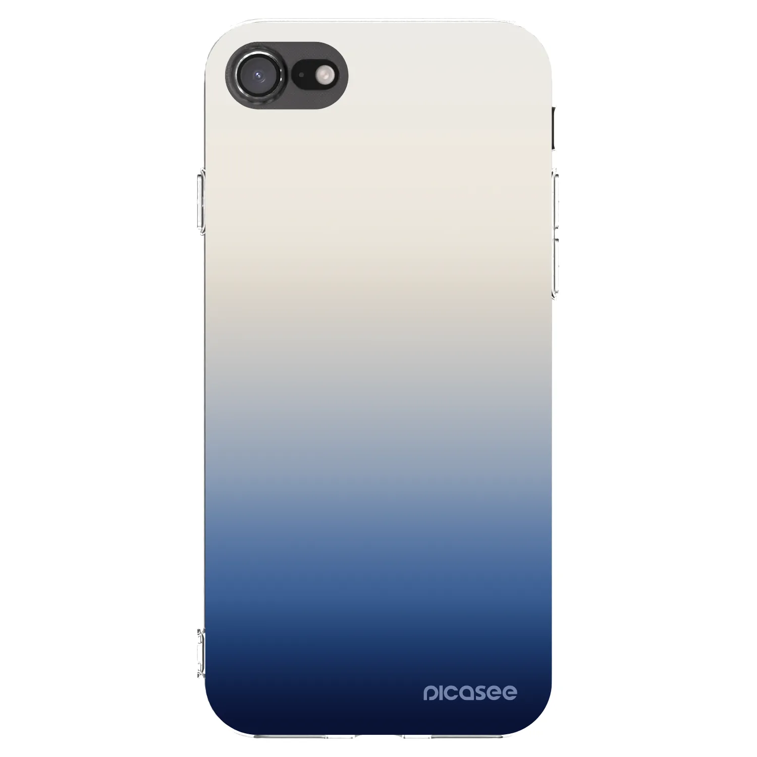 Picasee silikonski prozorni ovitek za Apple iPhone 8 - Gravity Fade
