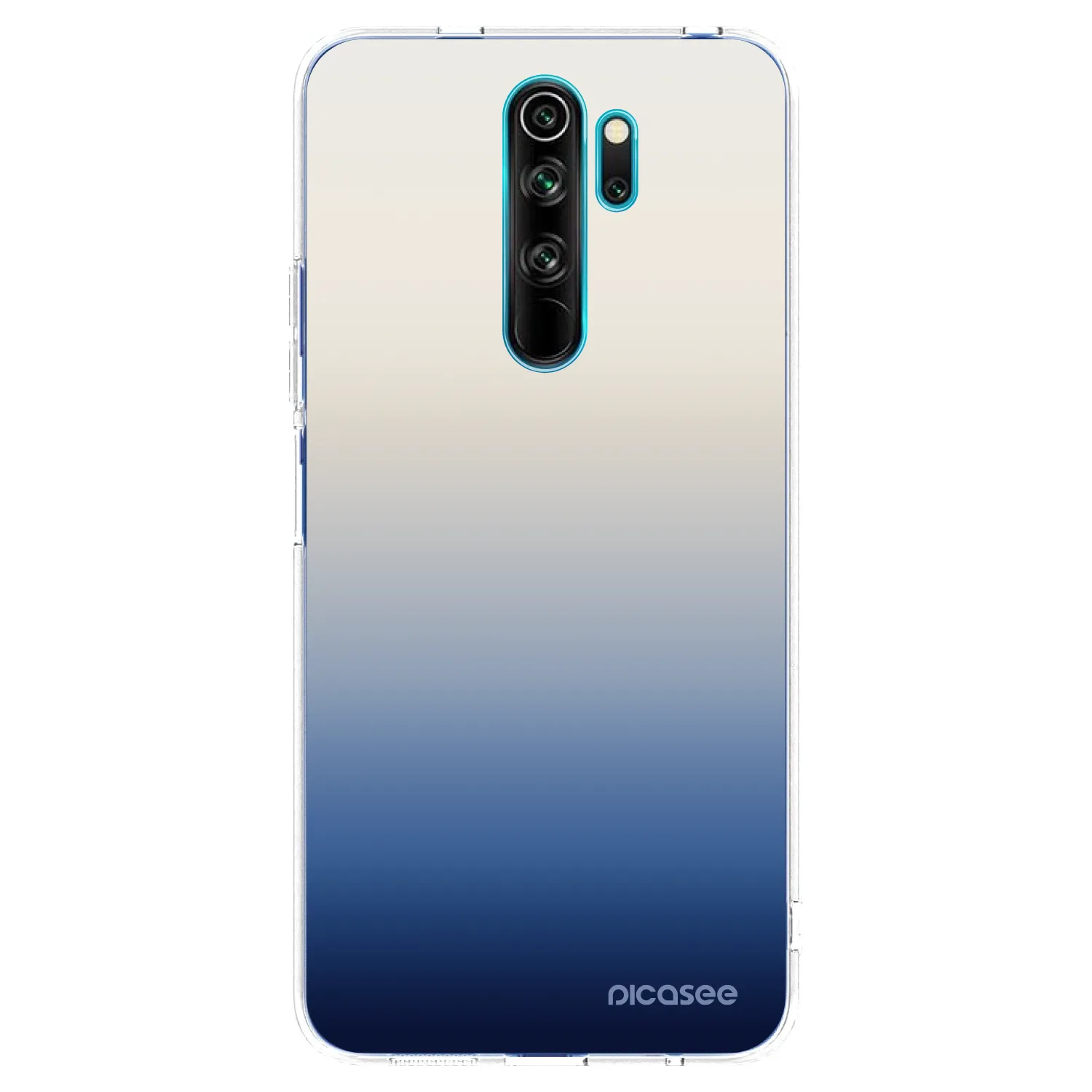 Picasee silikonski prozorni ovitek za Xiaomi Redmi Note 8 Pro - Gravity Fade