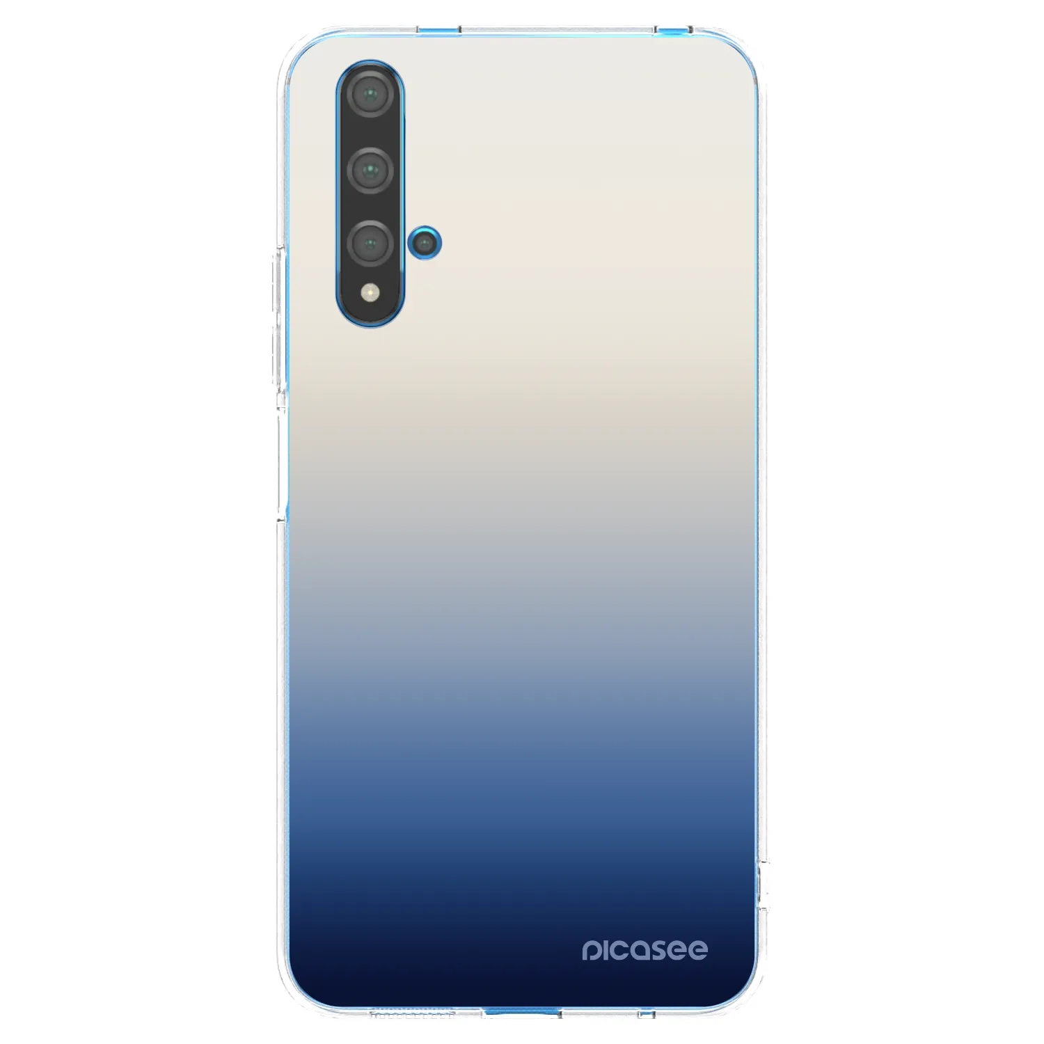 Picasee silikonski prozorni ovitek za Huawei Nova 5T - Gravity Fade