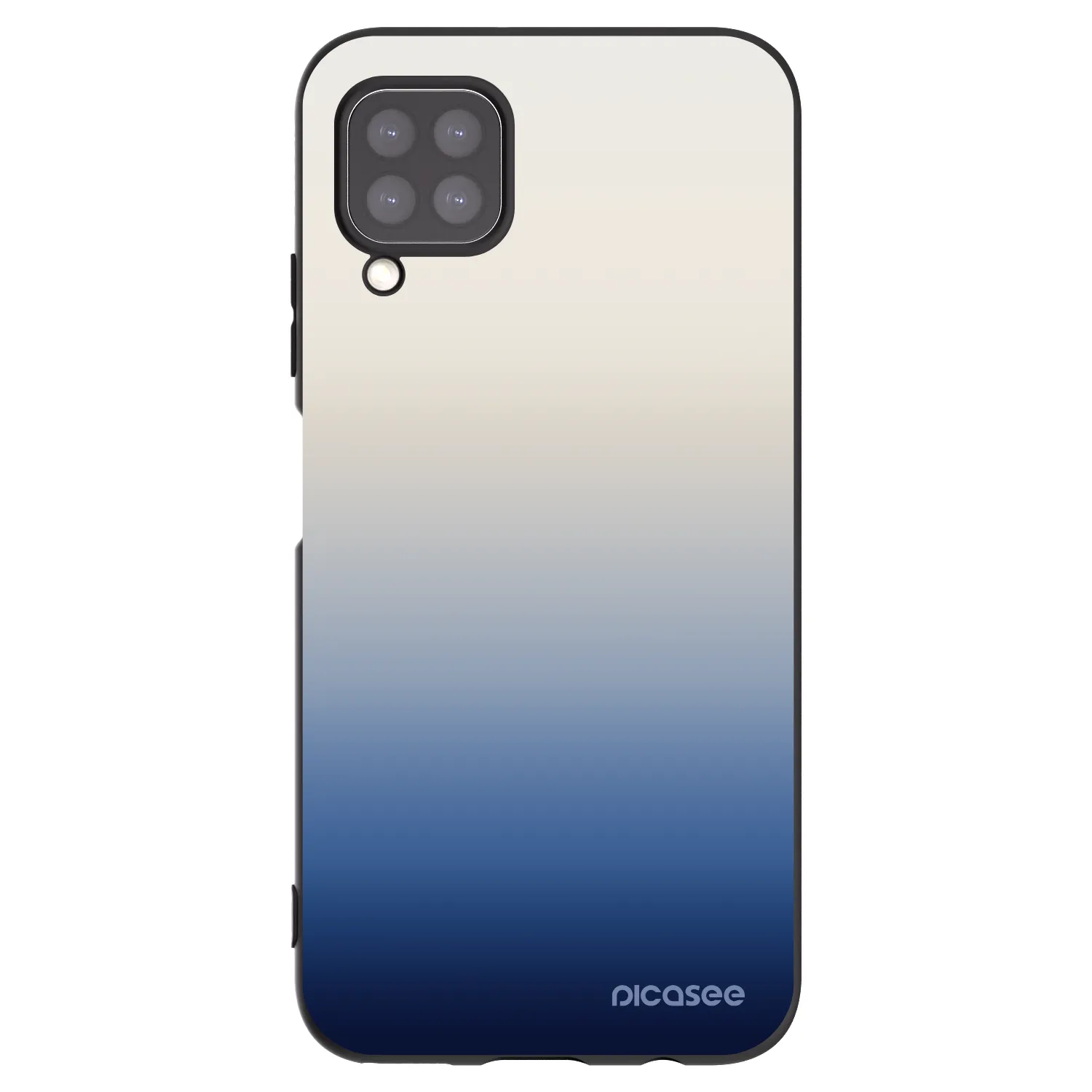 Picasee silikonski črni ovitek za Huawei P40 Lite - Gravity Fade