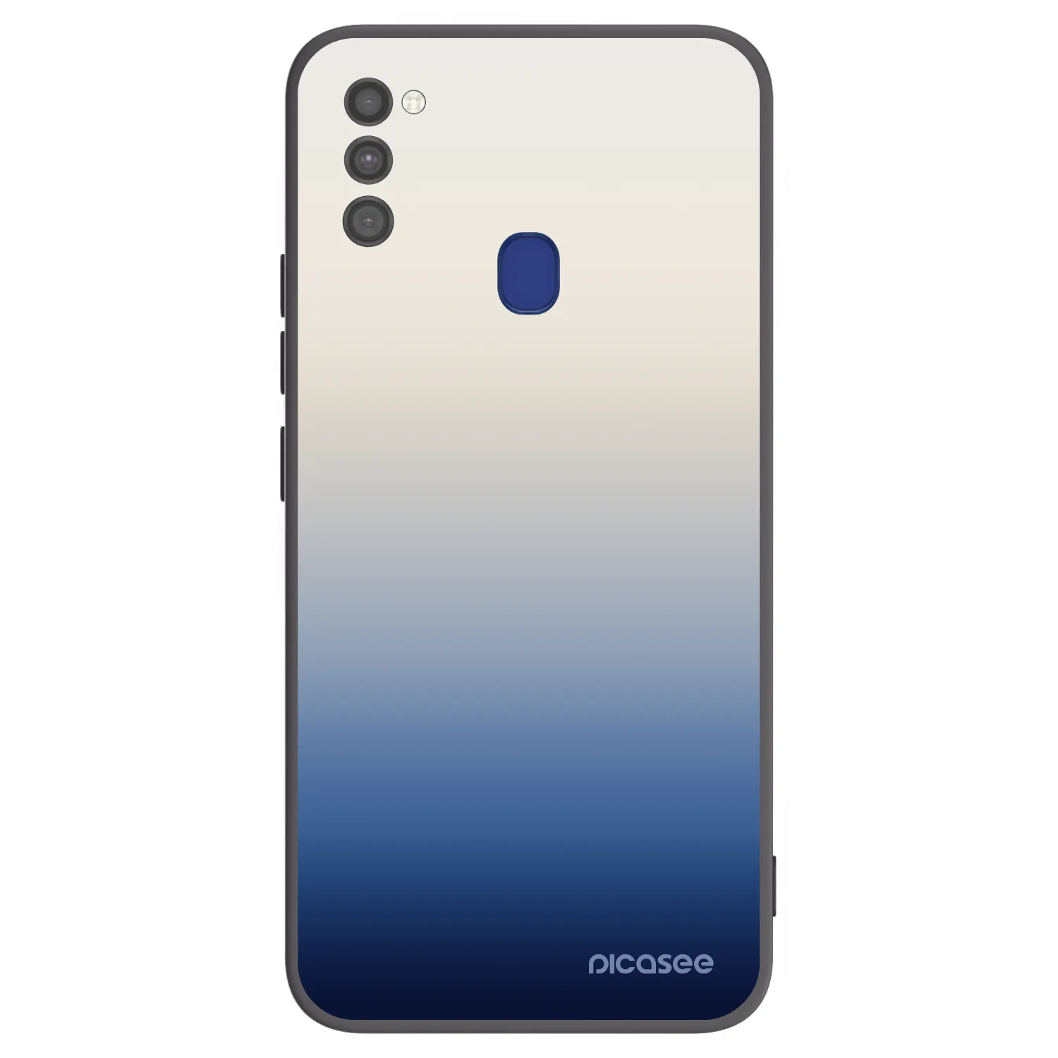 Picasee silikonski črni ovitek za Samsung Galaxy M21 M215F - Gravity Fade