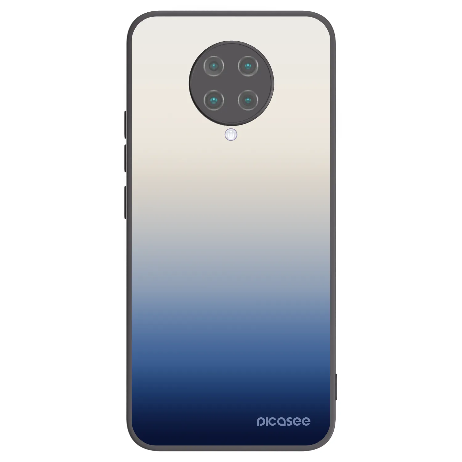 Picasee silikonski črni ovitek za Xiaomi Poco F2 Pro - Gravity Fade