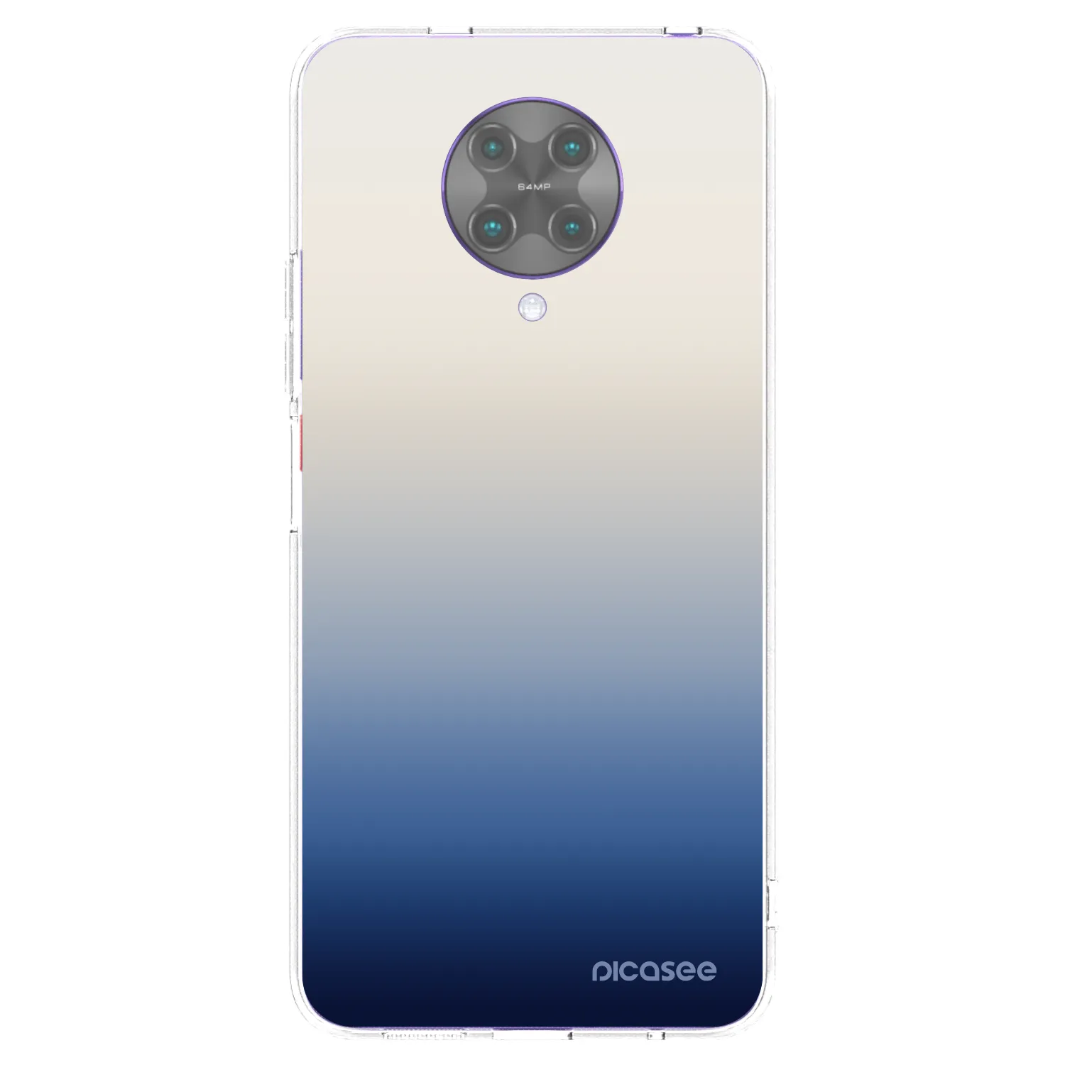 Picasee silikonski prozorni ovitek za Xiaomi Poco F2 Pro - Gravity Fade