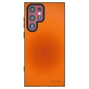 Picasee silikonski črni ovitek za Samsung Galaxy S22 Ultra 5G - Heat Core