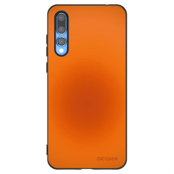 Picasee silikonski črni ovitek za Huawei P20 Pro - Heat Core