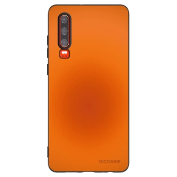 Picasee silikonski črni ovitek za Huawei P30 - Heat Core