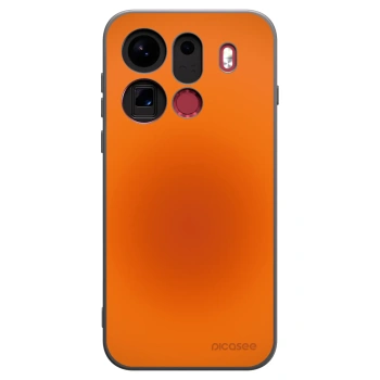 Picasee silikonski črni ovitek za OPPO Find X9 Pro - Heat Core