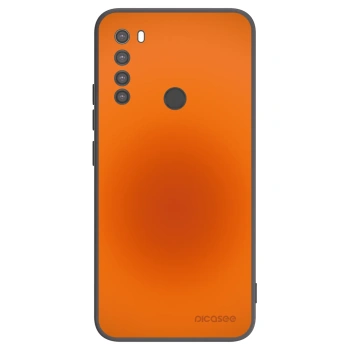 Picasee silikonski črni ovitek za Xiaomi Redmi Note 8 - Heat Core