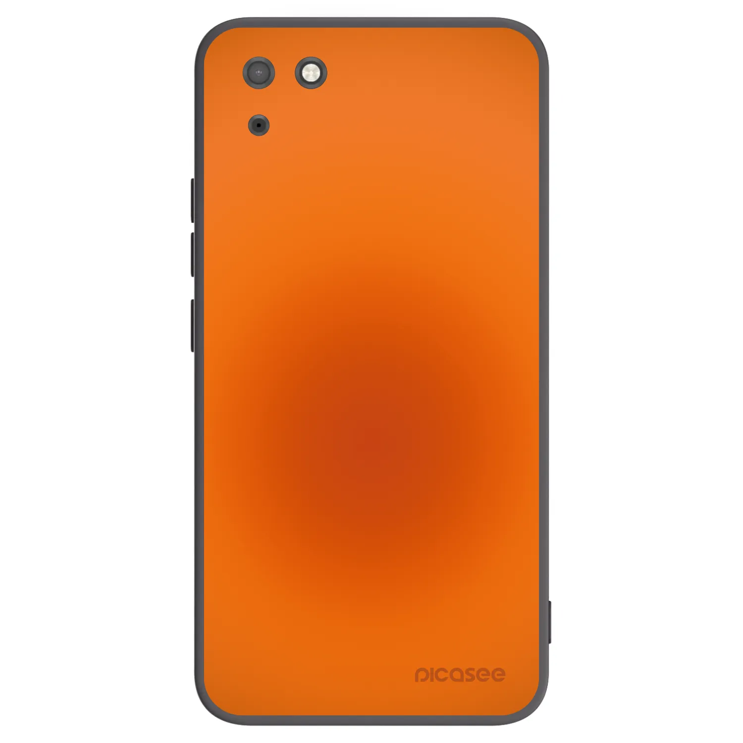 Picasee silikonski črni ovitek za Huawei Y5P - Heat Core