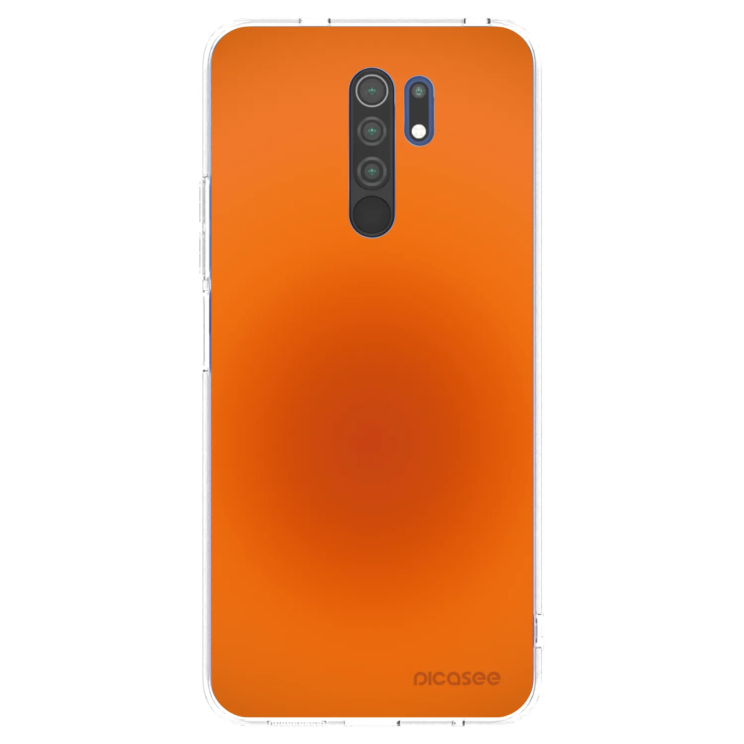 Picasee silikonski prozorni ovitek za Xiaomi Redmi 9 - Heat Core