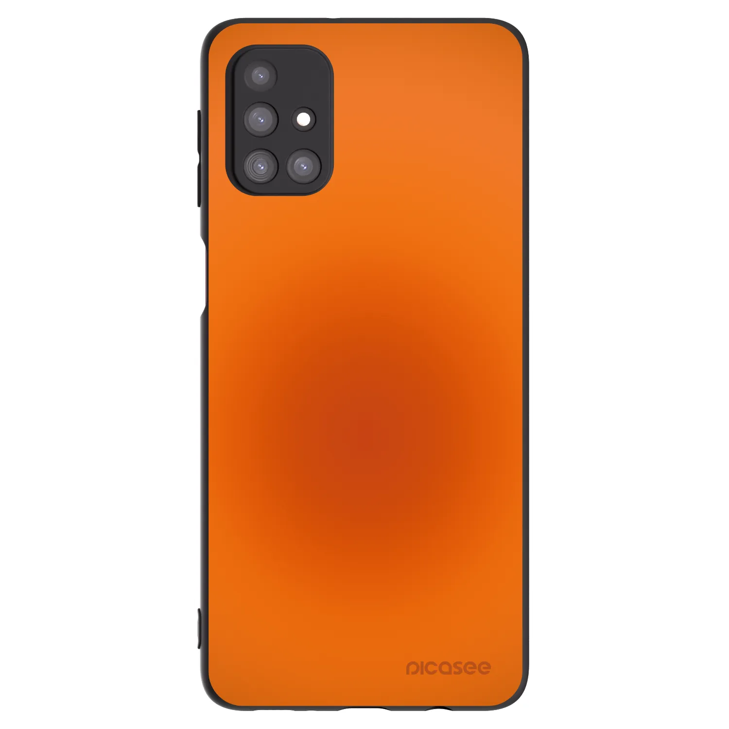 Picasee silikonski črni ovitek za Samsung Galaxy M31s - Heat Core