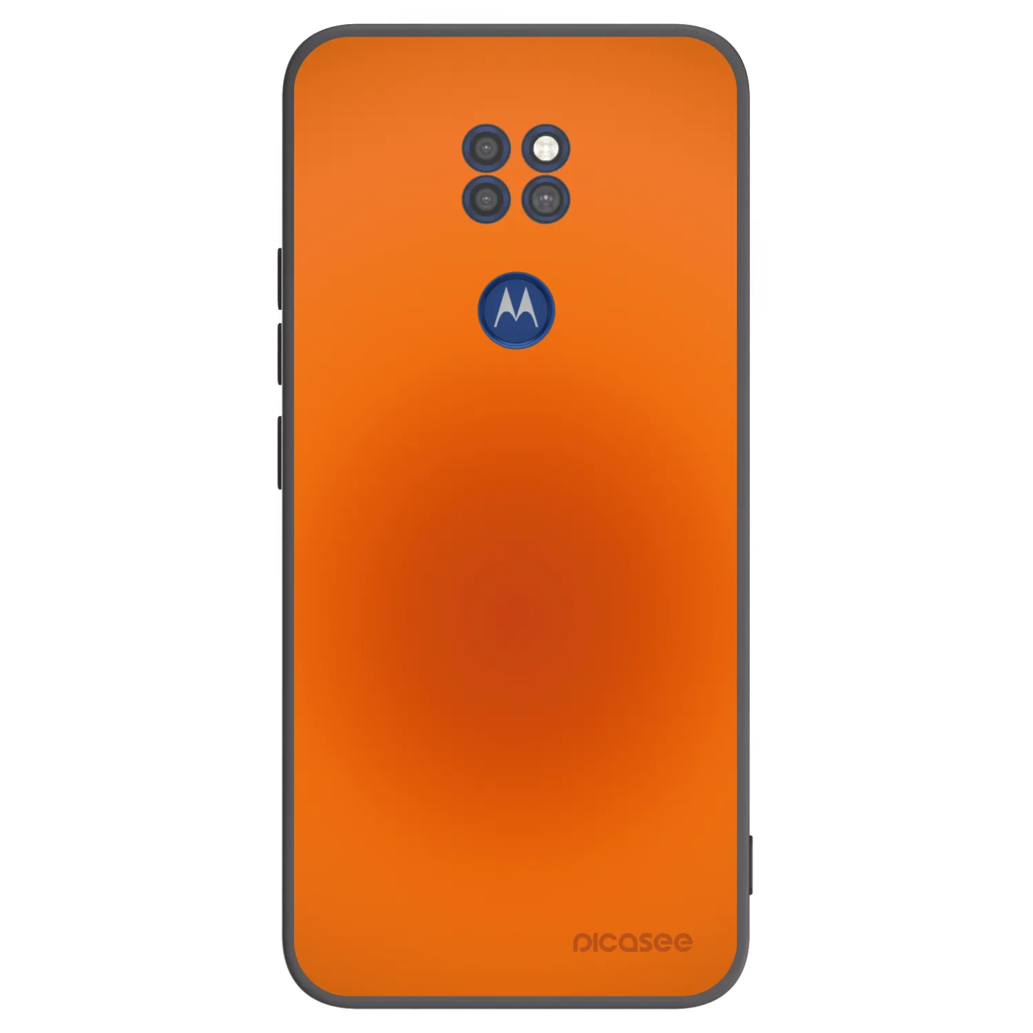 Picasee silikonski črni ovitek za Motorola Moto G9 Play - Heat Core
