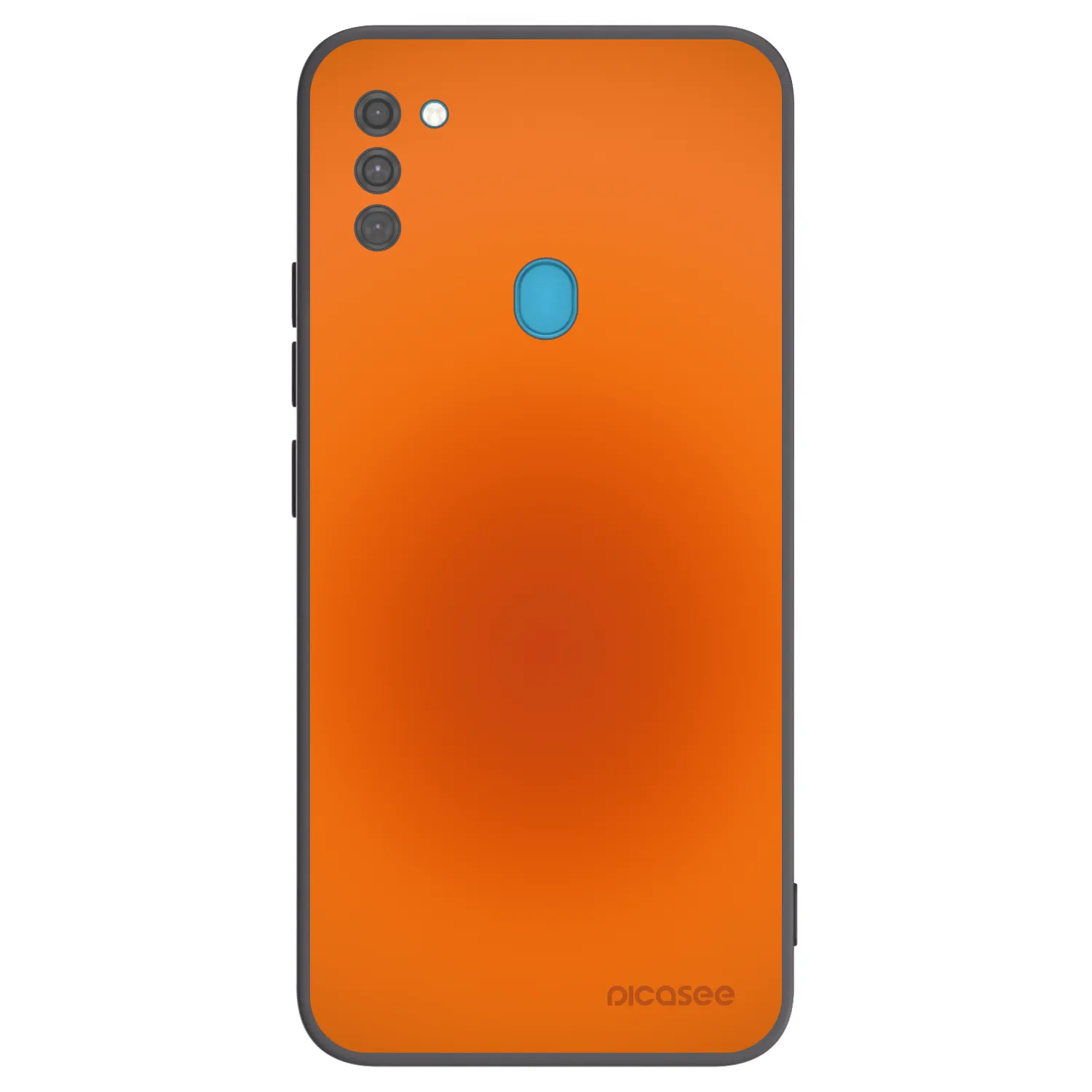 Picasee silikonski črni ovitek za Samsung Galaxy M11 - Heat Core