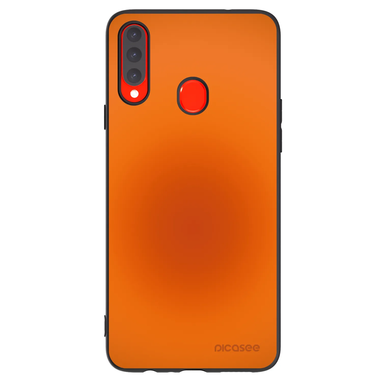 Picasee silikonski črni ovitek za Samsung Galaxy A20s - Heat Core