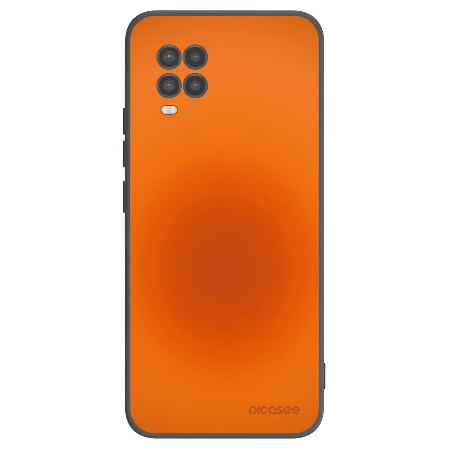 Picasee silikonski črni ovitek za Xiaomi Mi 10 Lite - Heat Core