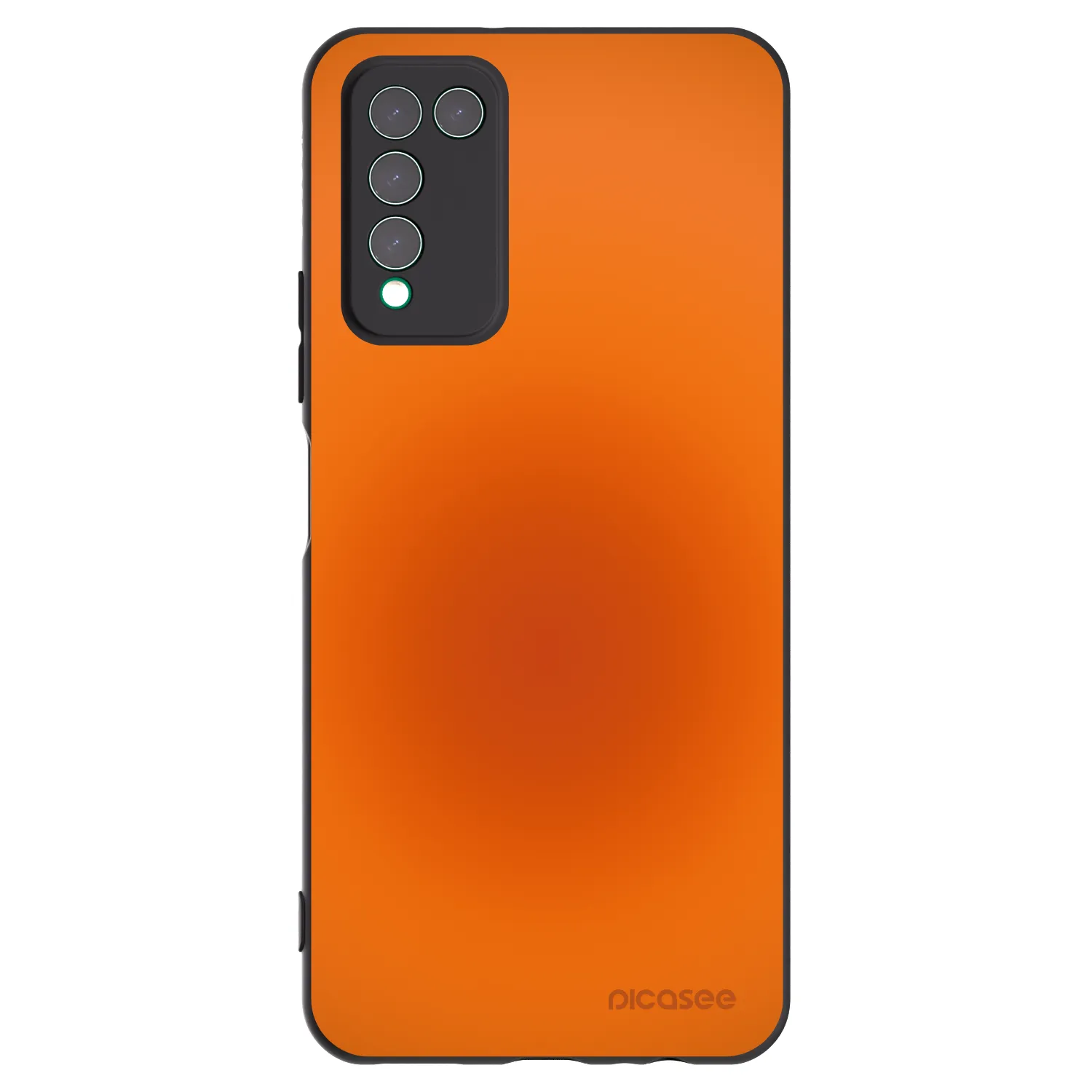 Picasee silikonski črni ovitek za Honor 10X Lite - Heat Core