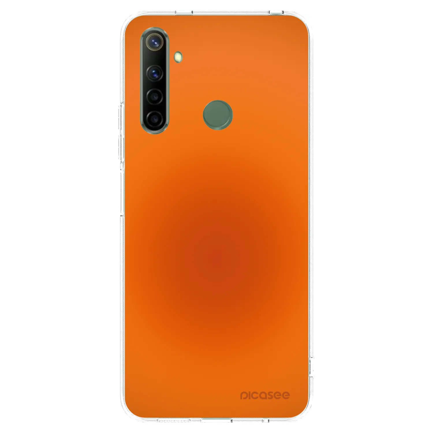 Picasee silikonski prozorni ovitek za Realme 6i - Heat Core