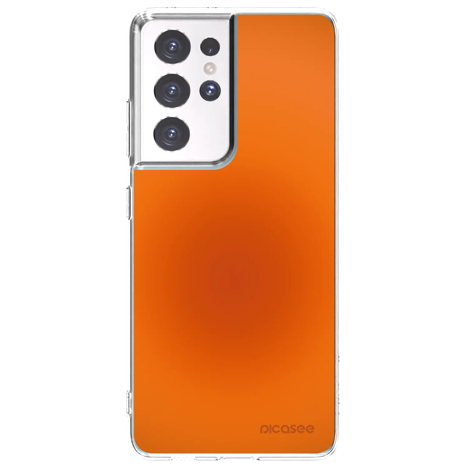 Picasee silikonski prozorni ovitek za Samsung Galaxy S21 Ultra 5G G998B - Heat Core