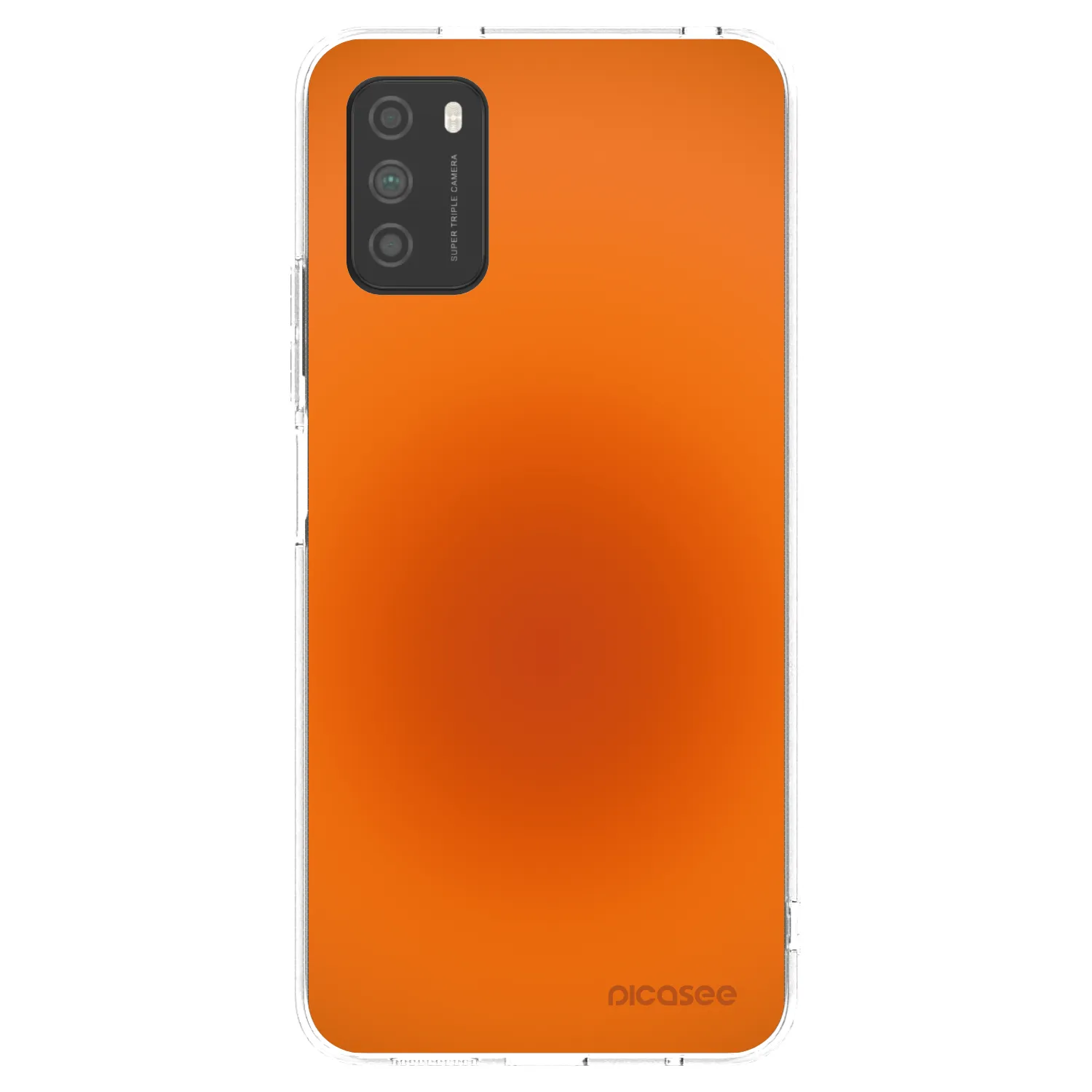 Picasee silikonski prozorni ovitek za Xiaomi Poco M3 - Heat Core