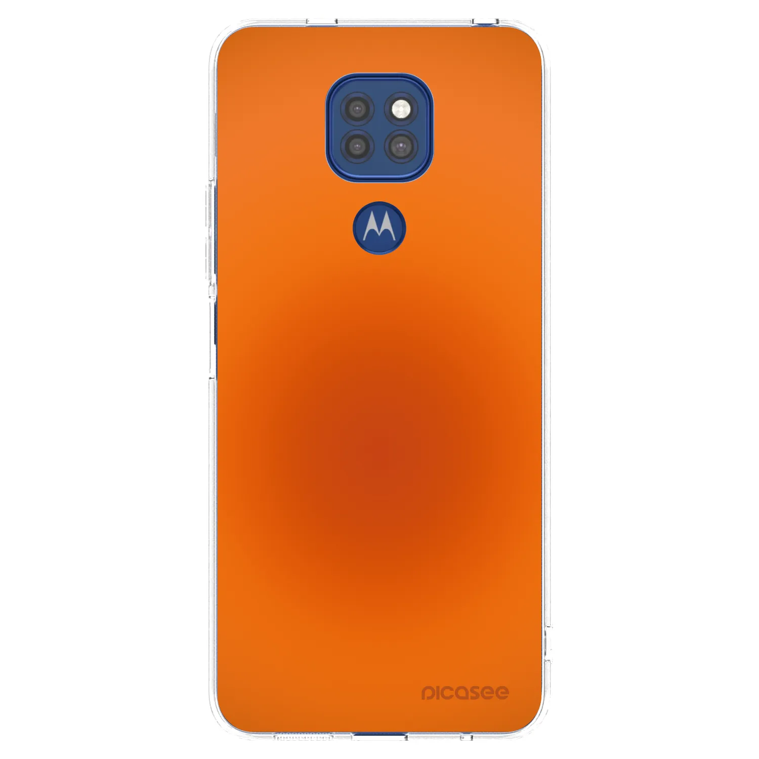 Picasee silikonski prozorni ovitek za Motorola Moto G9 Play - Heat Core