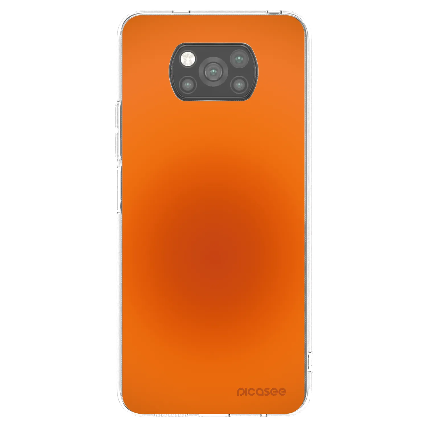 Picasee silikonski črni ovitek za Xiaomi Poco X3 Pro - Heat Core