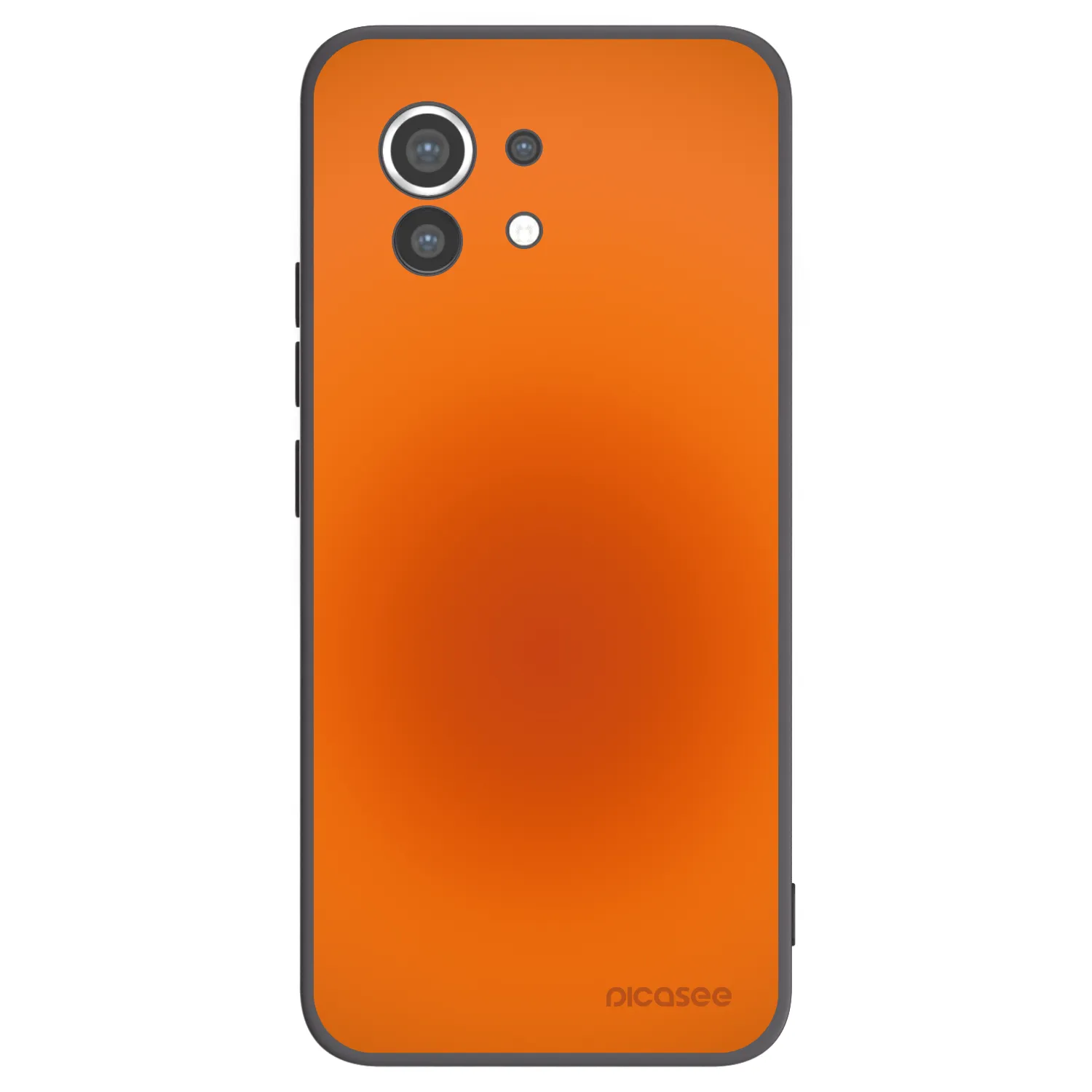 Picasee silikonski črni ovitek za Xiaomi Mi 11 - Heat Core