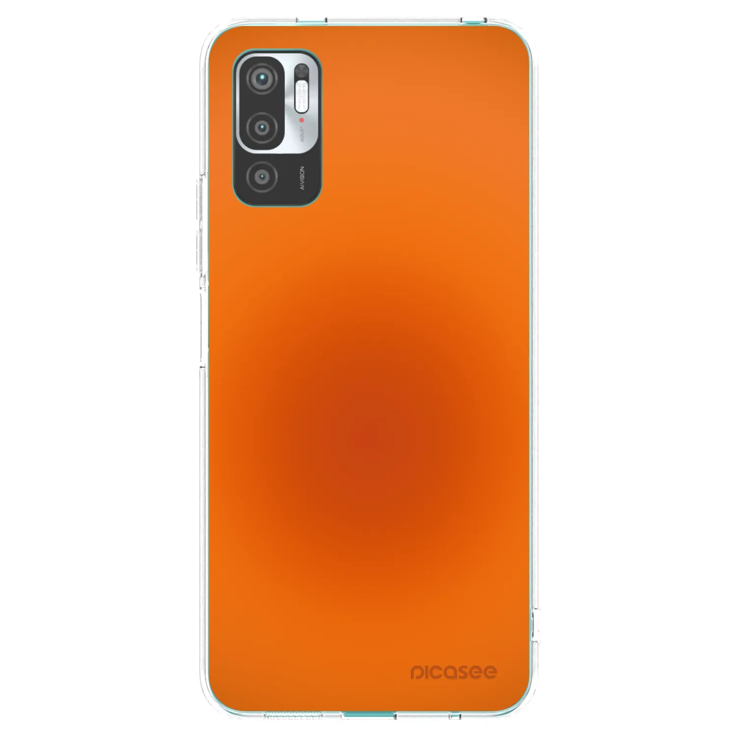 Picasee silikonski prozorni ovitek za Xiaomi Redmi Note 10 5G - Heat Core