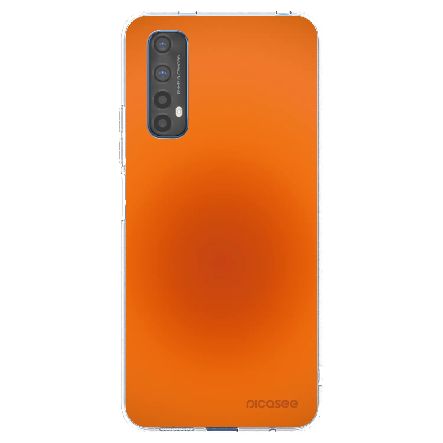 Picasee silikonski prozorni ovitek za Realme 7 - Heat Core