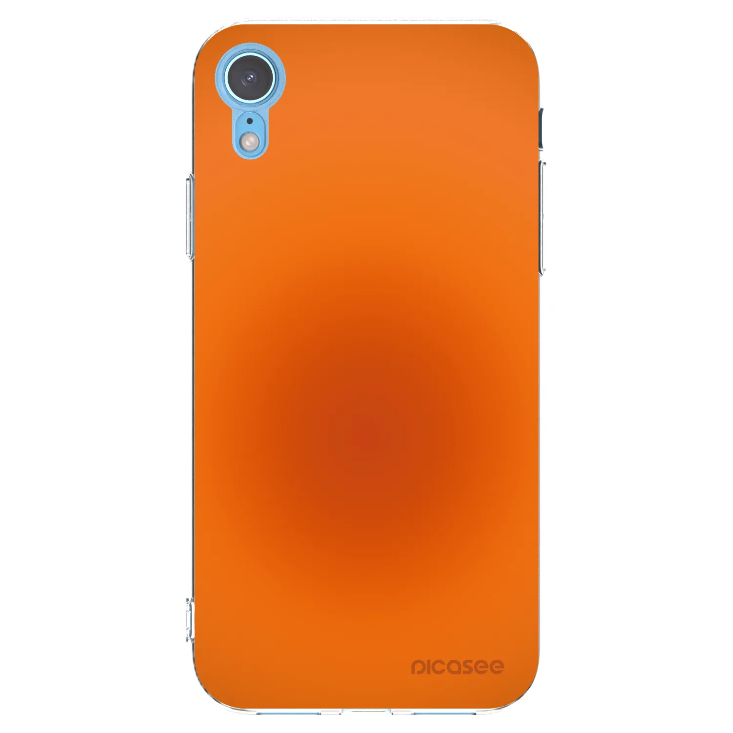 Picasee silikonski prozorni ovitek za Apple iPhone XR - Heat Core
