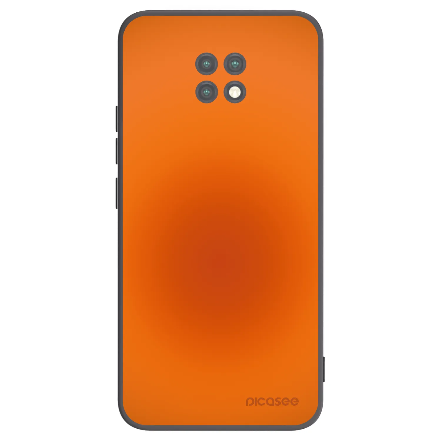 Picasee silikonski črni ovitek za Xiaomi Redmi Note 9T - Heat Core