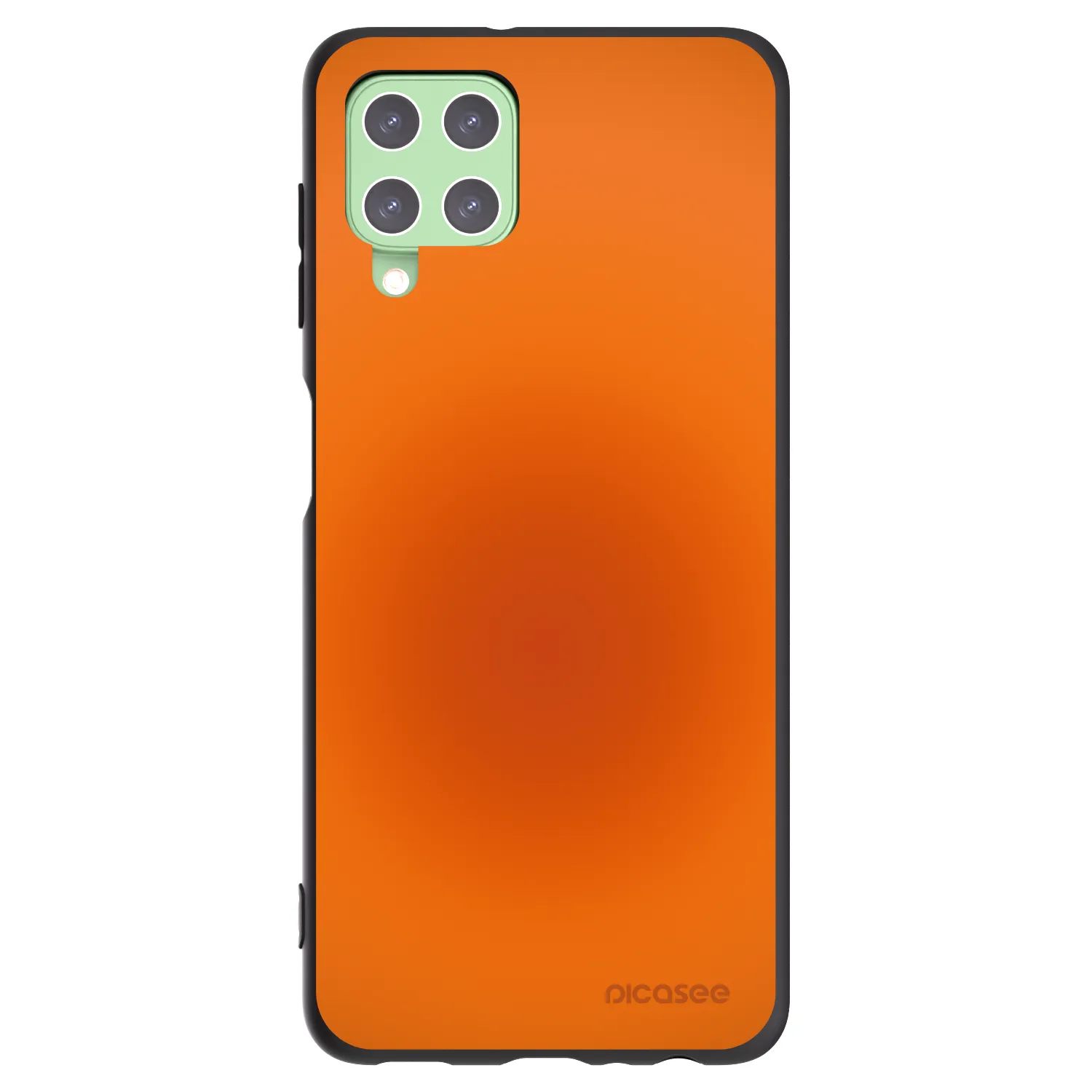 Picasee silikonski črni ovitek za Samsung Galaxy A22 A225F 4G - Heat Core