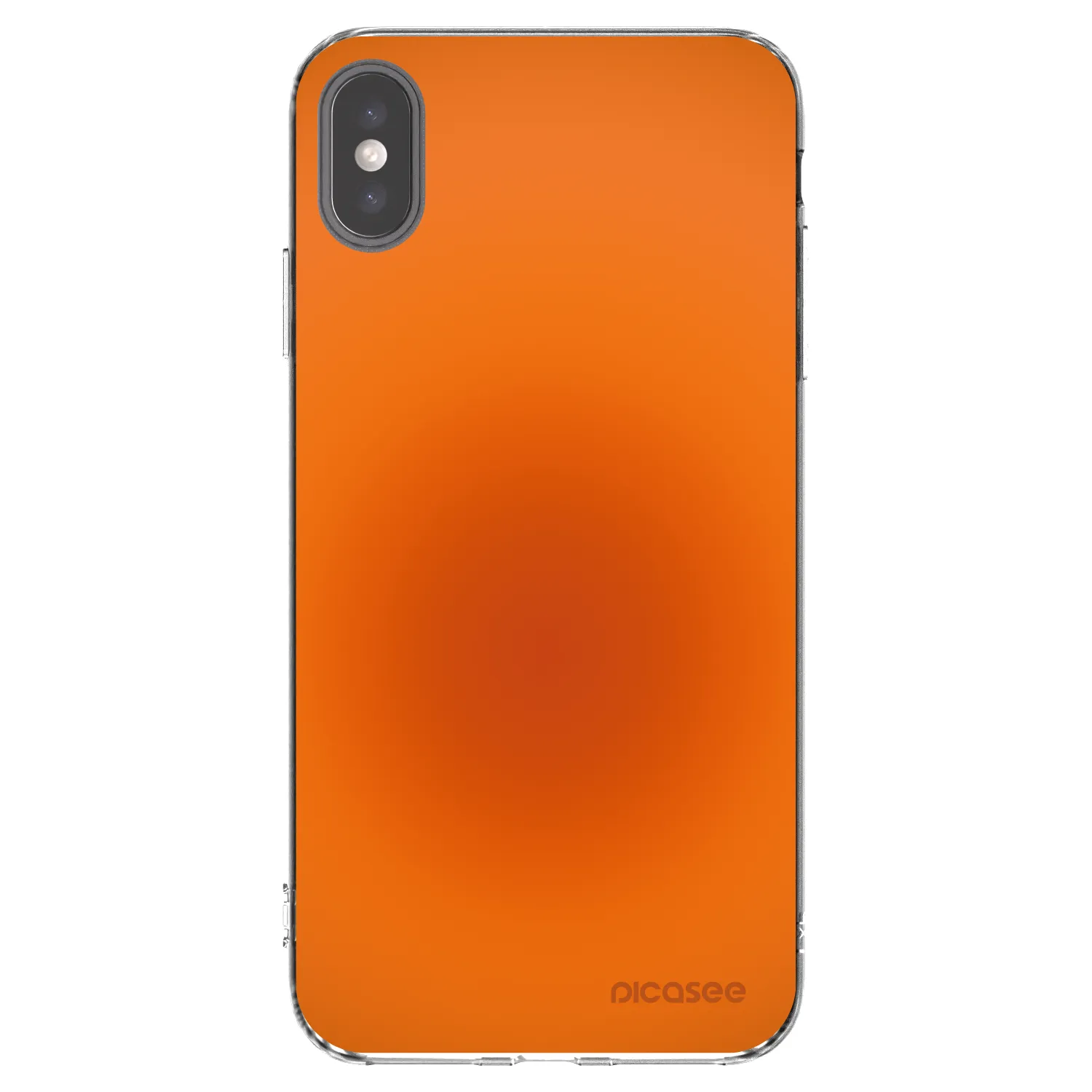 Picasee silikonski prozorni ovitek za Apple iPhone XS Max - Heat Core