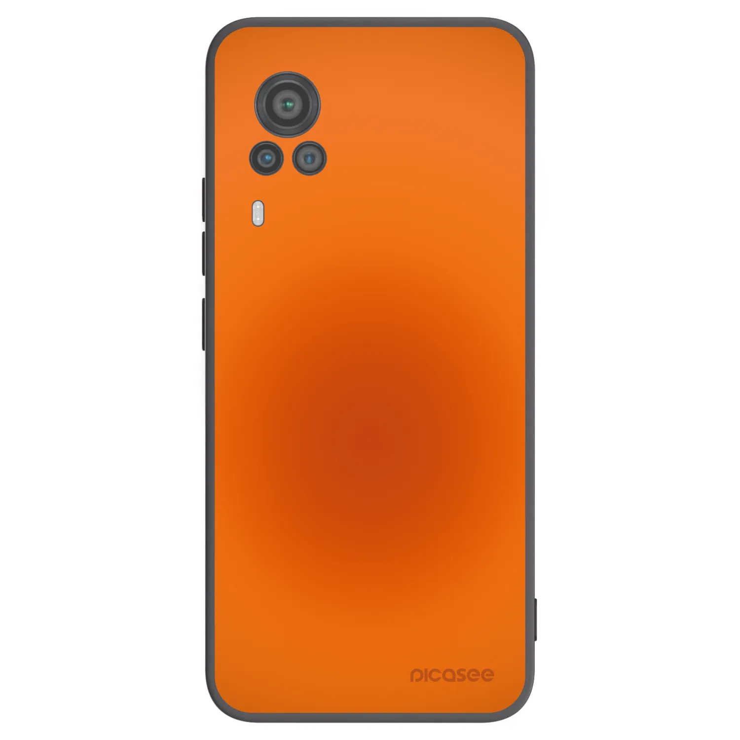 Picasee silikonski črni ovitek za Vivo X60 Pro 5G - Heat Core