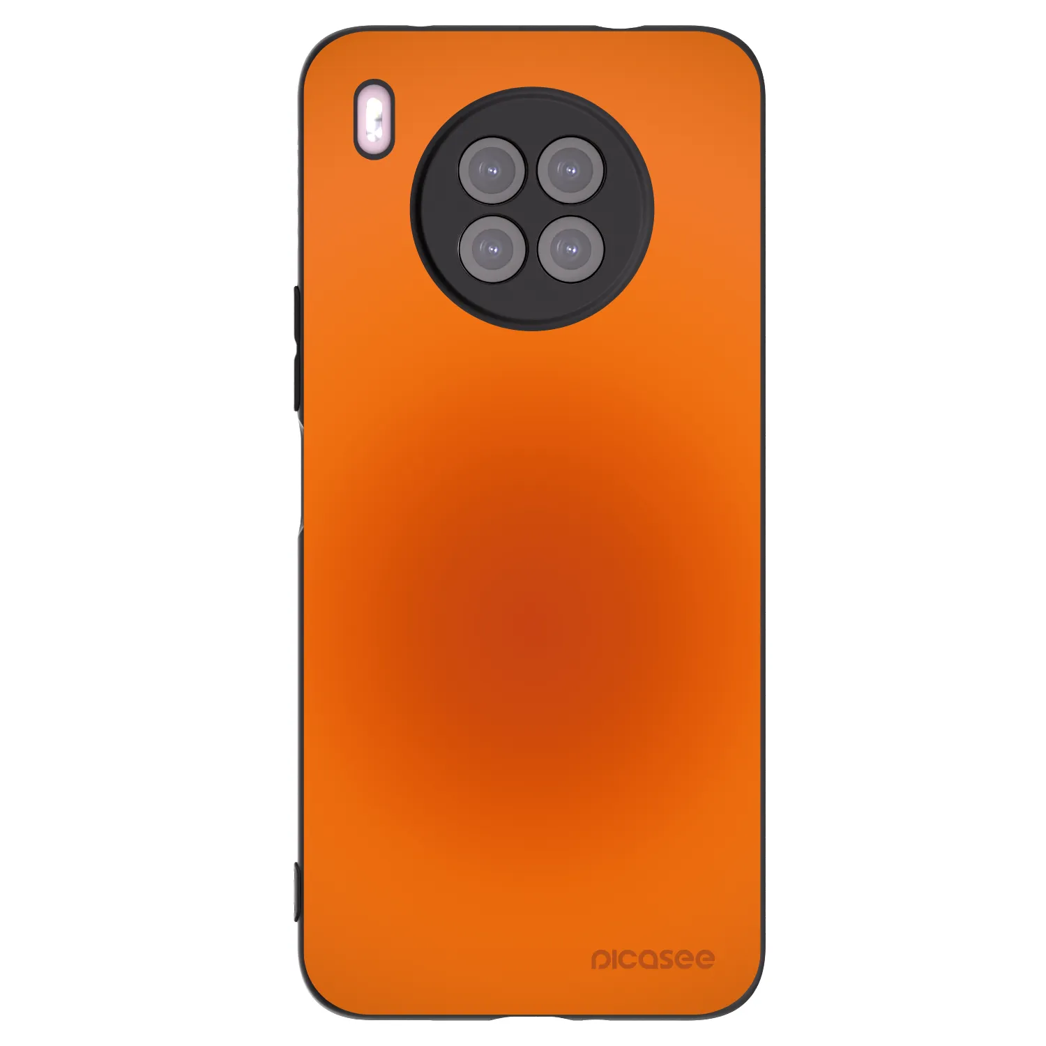 Picasee silikonski črni ovitek za Huawei Nova 8i - Heat Core