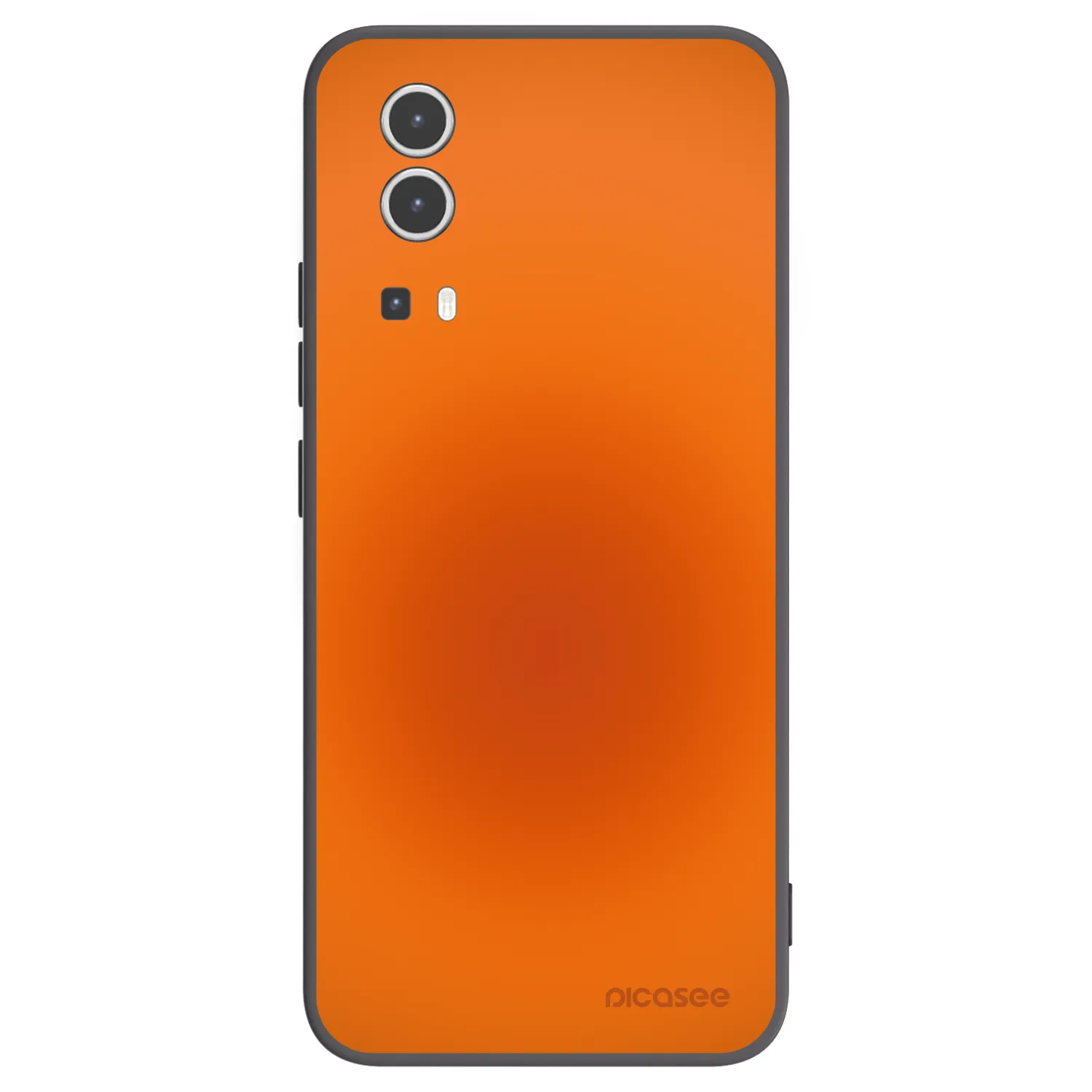 Picasee silikonski črni ovitek za Vivo Y72 5G - Heat Core