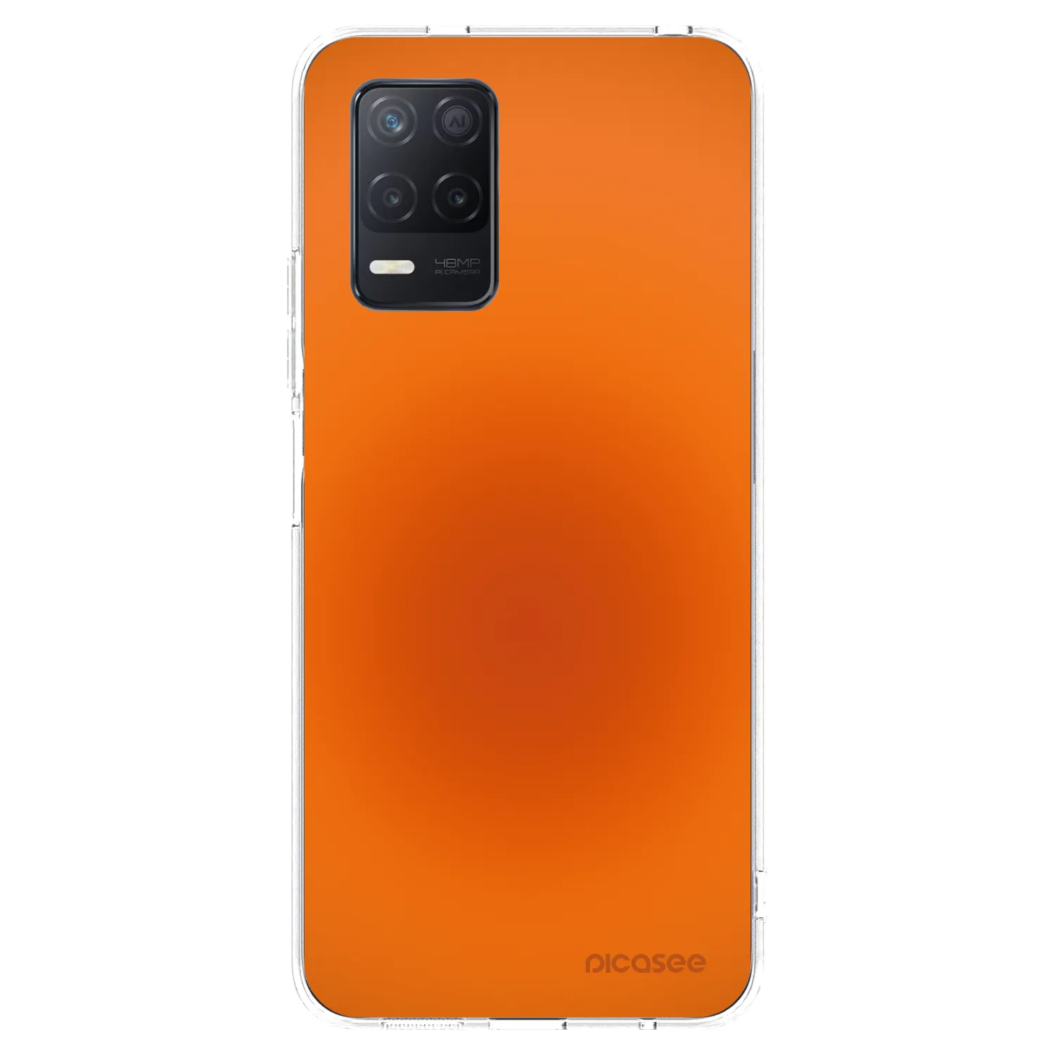 Picasee silikonski prozorni ovitek za Realme 8 5G - Heat Core
