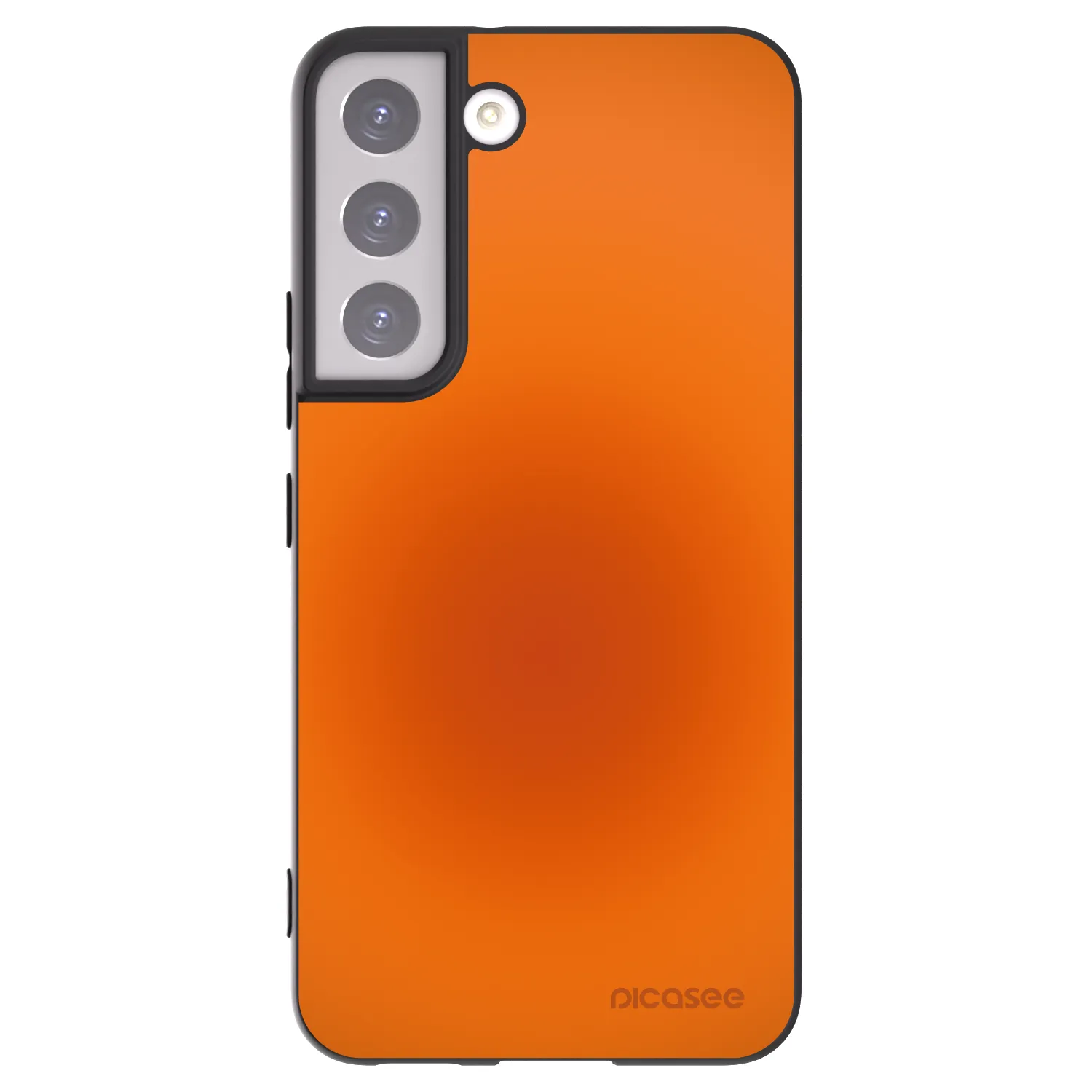 Picasee silikonski črni ovitek za Samsung Galaxy S22 5G - Heat Core