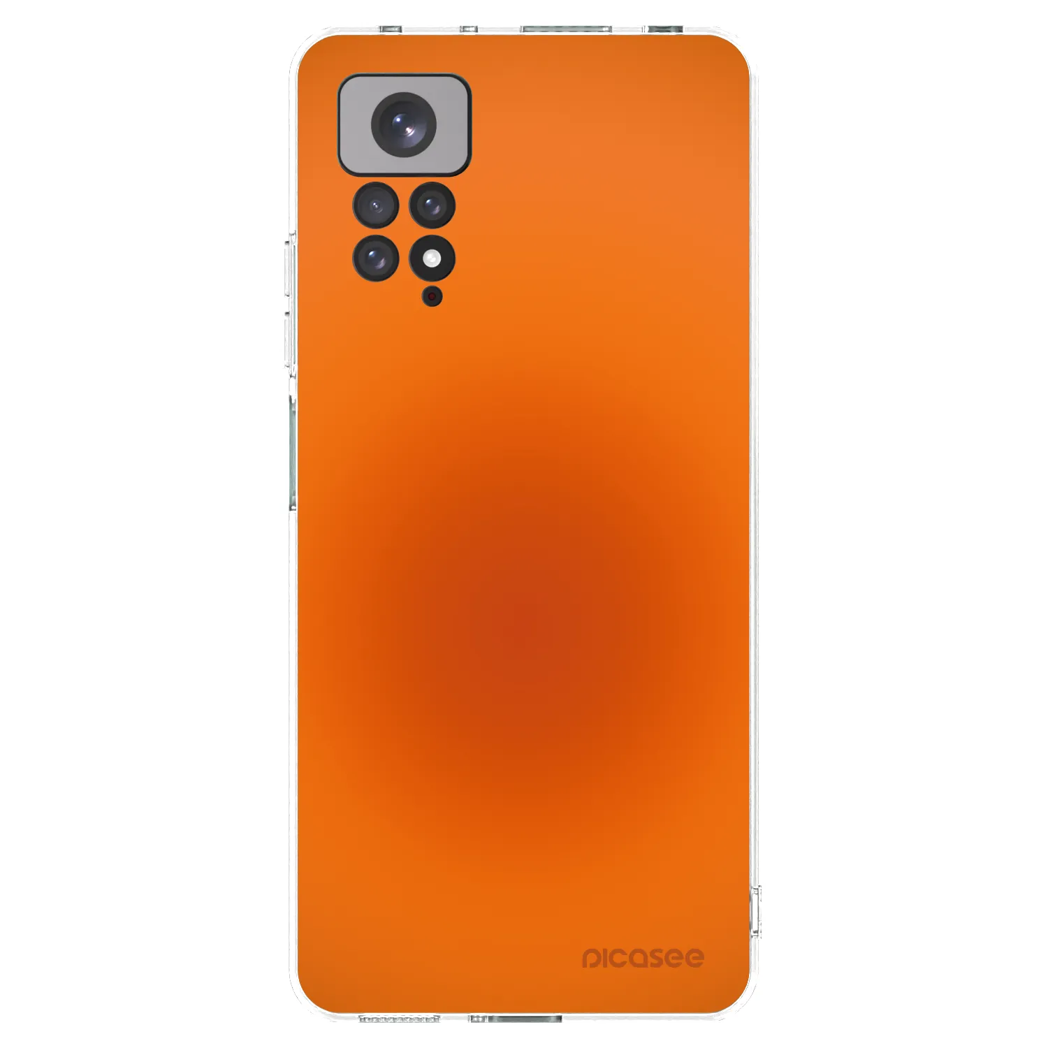 Picasee silikonski prozorni ovitek za Xiaomi Redmi Note 11S 4G - Heat Core