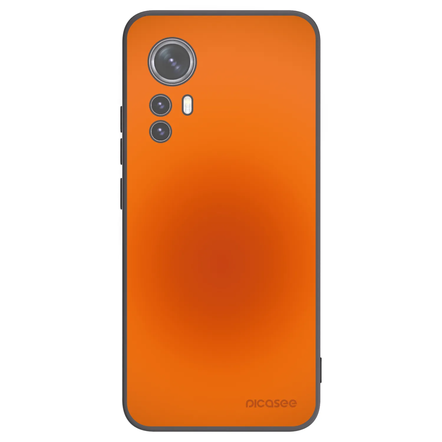 Picasee silikonski črni ovitek za Xiaomi 12 - Heat Core