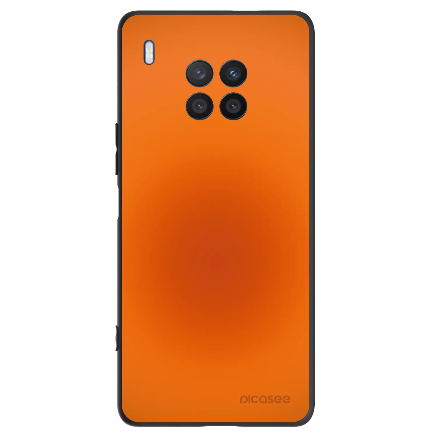 Picasee silikonski črni ovitek za Honor 50 Lite - Heat Core