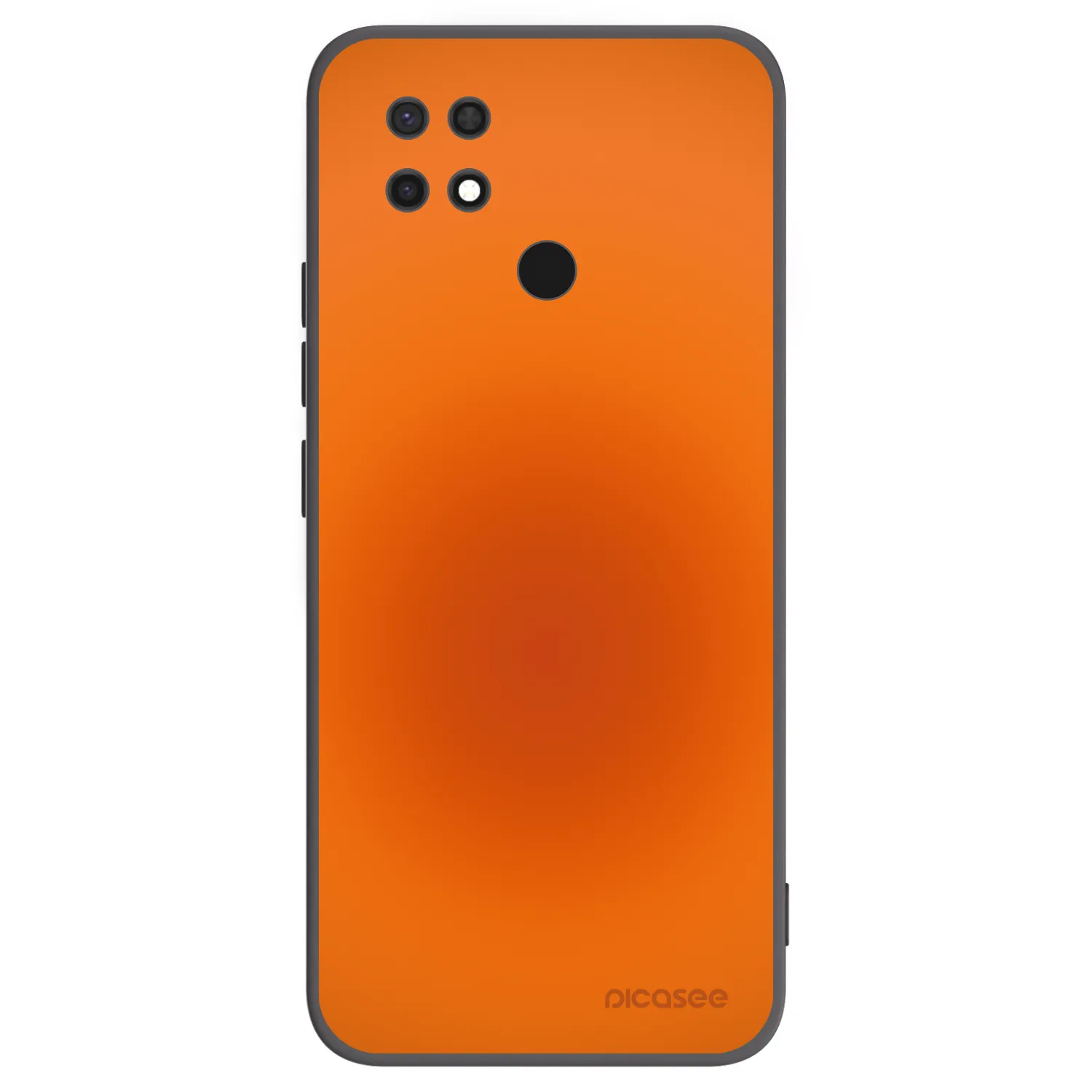 Picasee silikonski črni ovitek za Xiaomi Redmi 10C - Heat Core