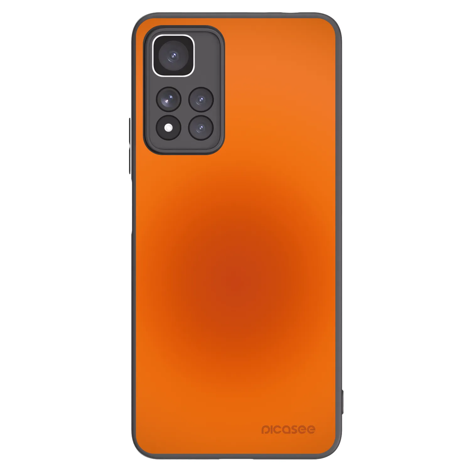 Picasee silikonski črni ovitek za Xiaomi Redmi Note 11 Pro+ 5G - Heat Core
