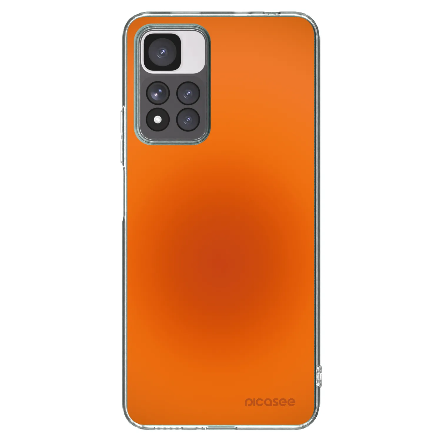 Picasee silikonski prozorni ovitek za Xiaomi Redmi Note 11 Pro+ 5G - Heat Core