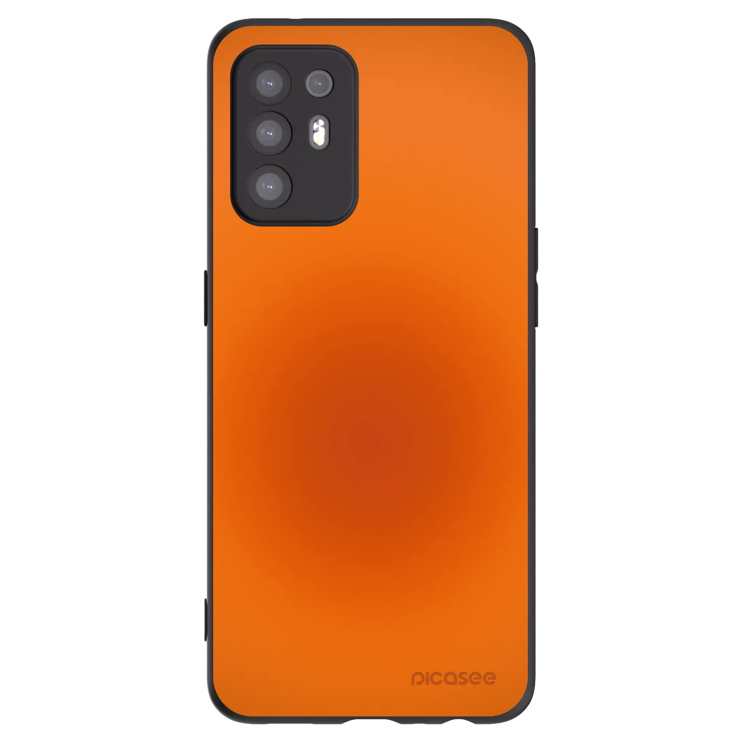 Picasee silikonski črni ovitek za OPPO A94 5G - Heat Core
