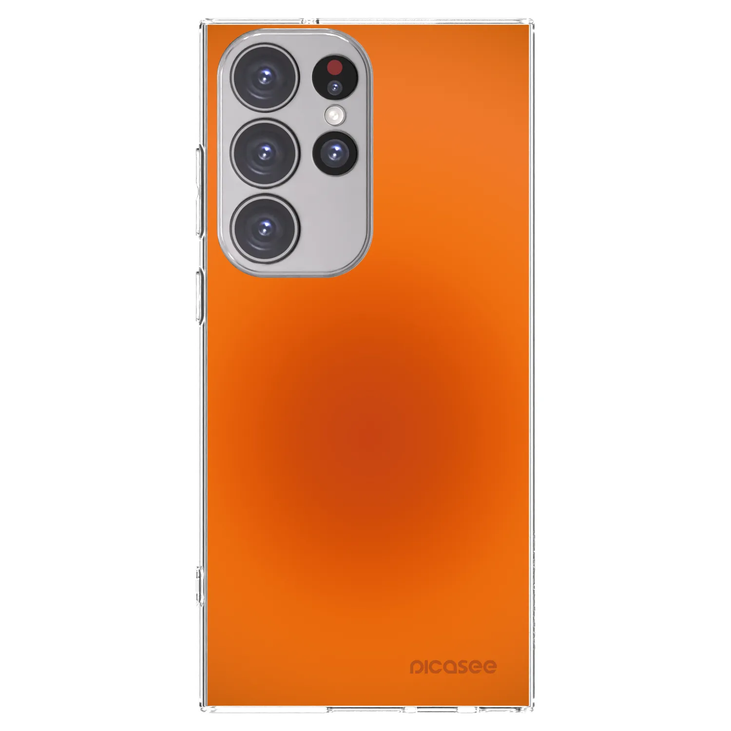 Picasee silikonski prozorni ovitek za Samsung Galaxy S23 Ultra 5G - Heat Core